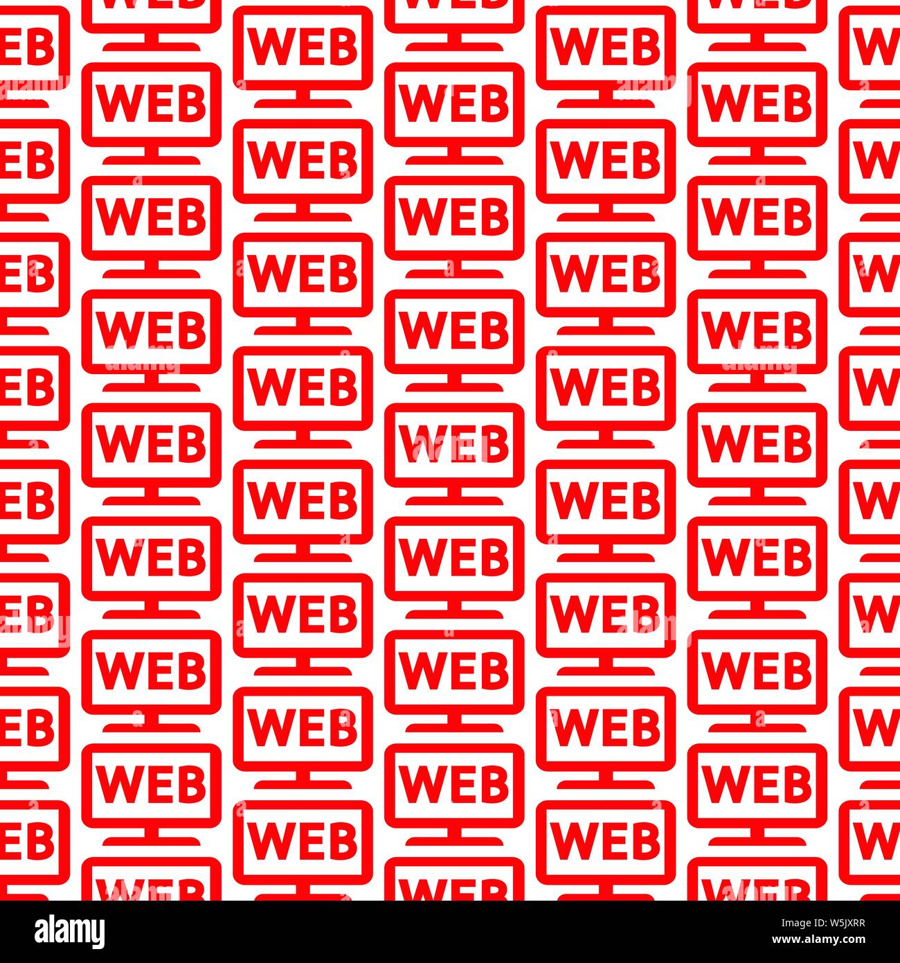 Pattern background tv icon Stock Vector Image & Art - Alamy