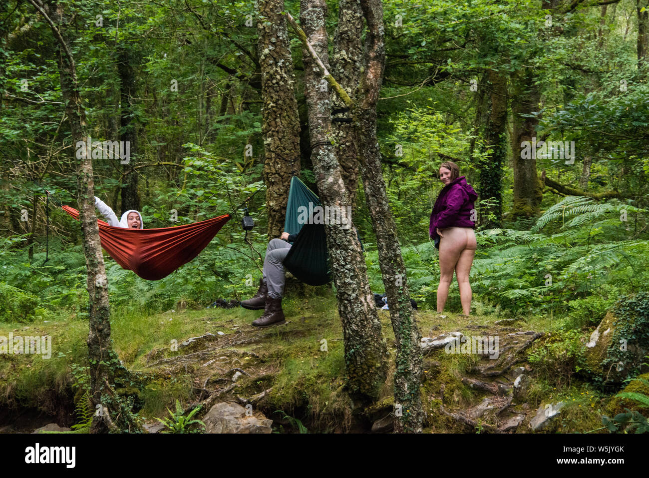 Mooning girl hi-res stock photography and images - Alamy