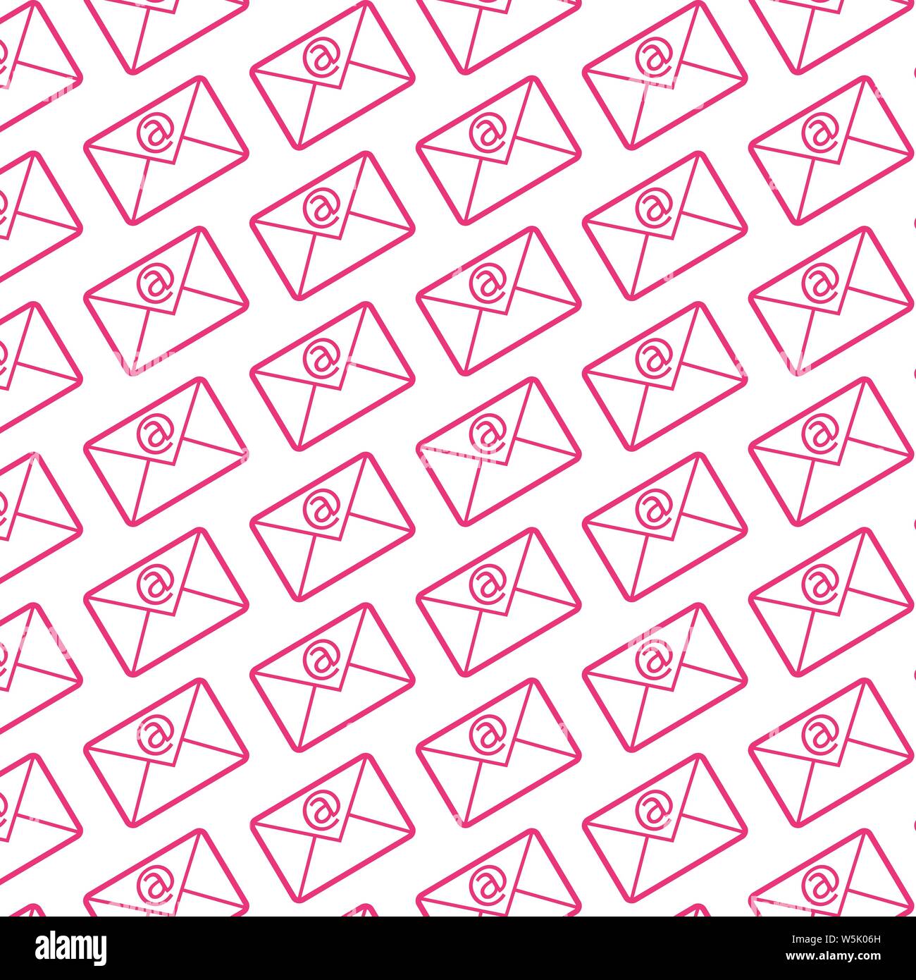 Pattern background email icon Stock Vector Image & Art - Alamy