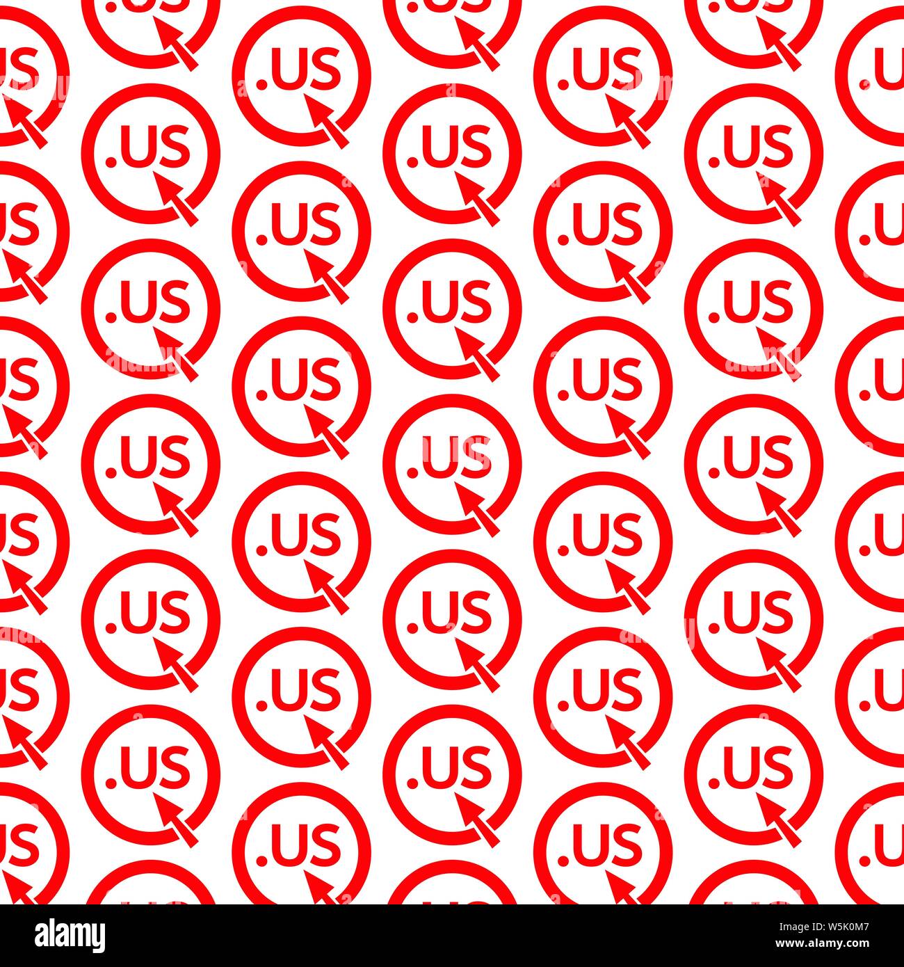 Pattern background Domain dot sign icon Stock Vector