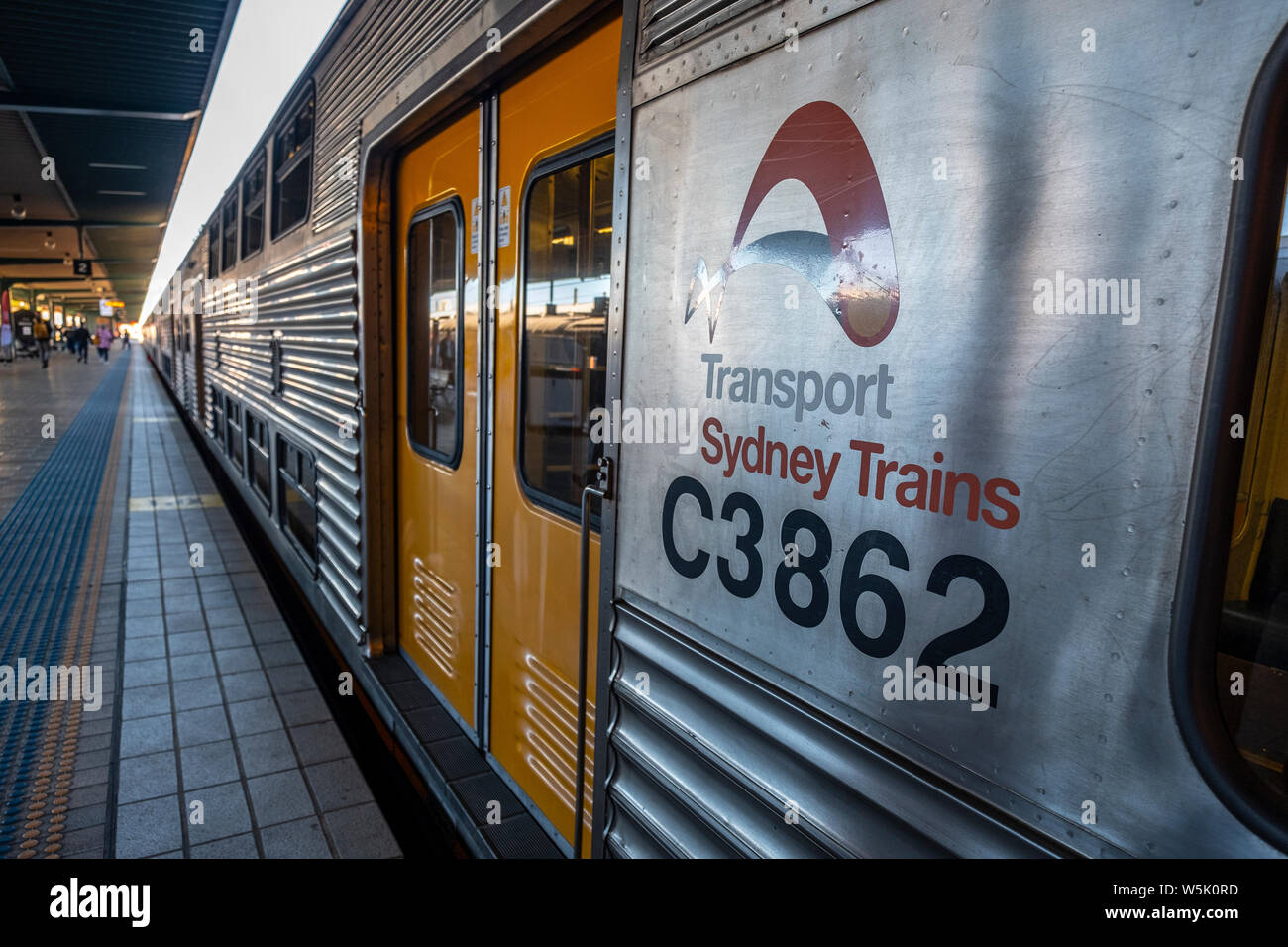 F Set Train At Farewell Run Of S Set Trains In Sydney Nsw Australia Stock Photo Alamy
