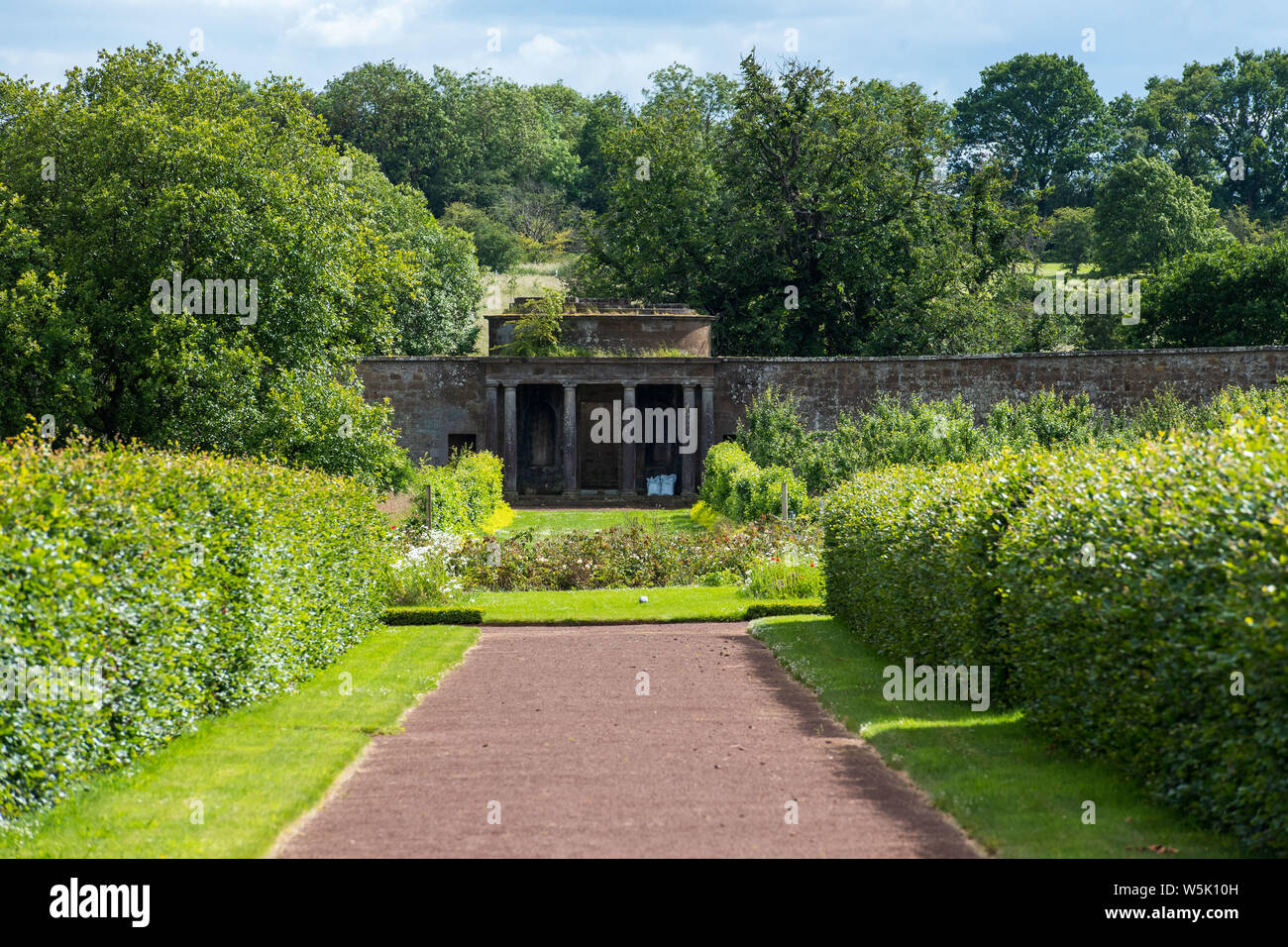 Cala Homes East, Haddington Brochure Amisfield Walled Garden Stock Photo Alamy