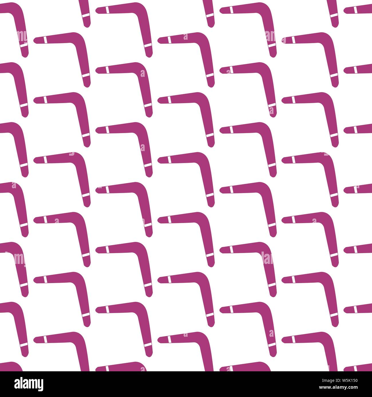 Pattern background Boomerang icon Stock Vector
