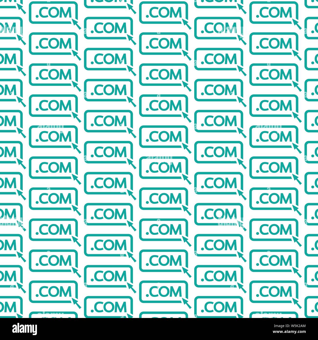 Pattern background Domain dot sign icon Stock Vector