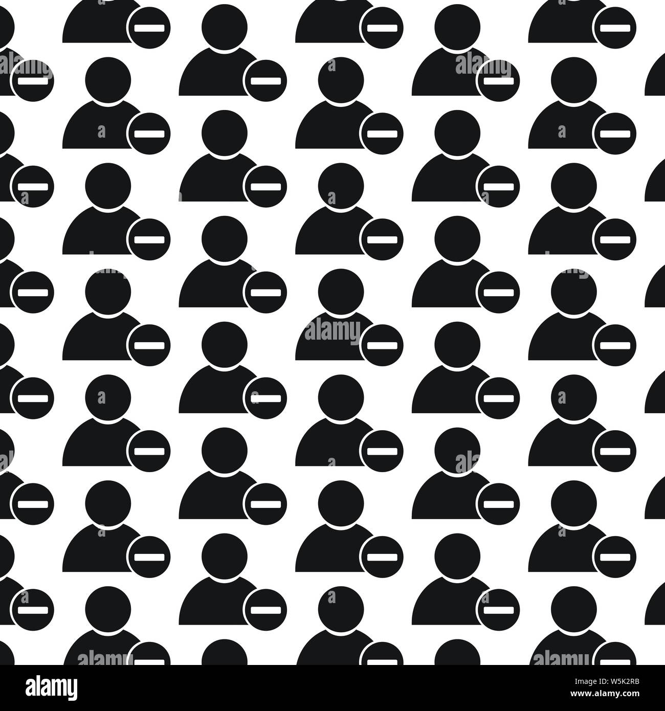 Pattern background person icon Stock Vector Image & Art - Alamy