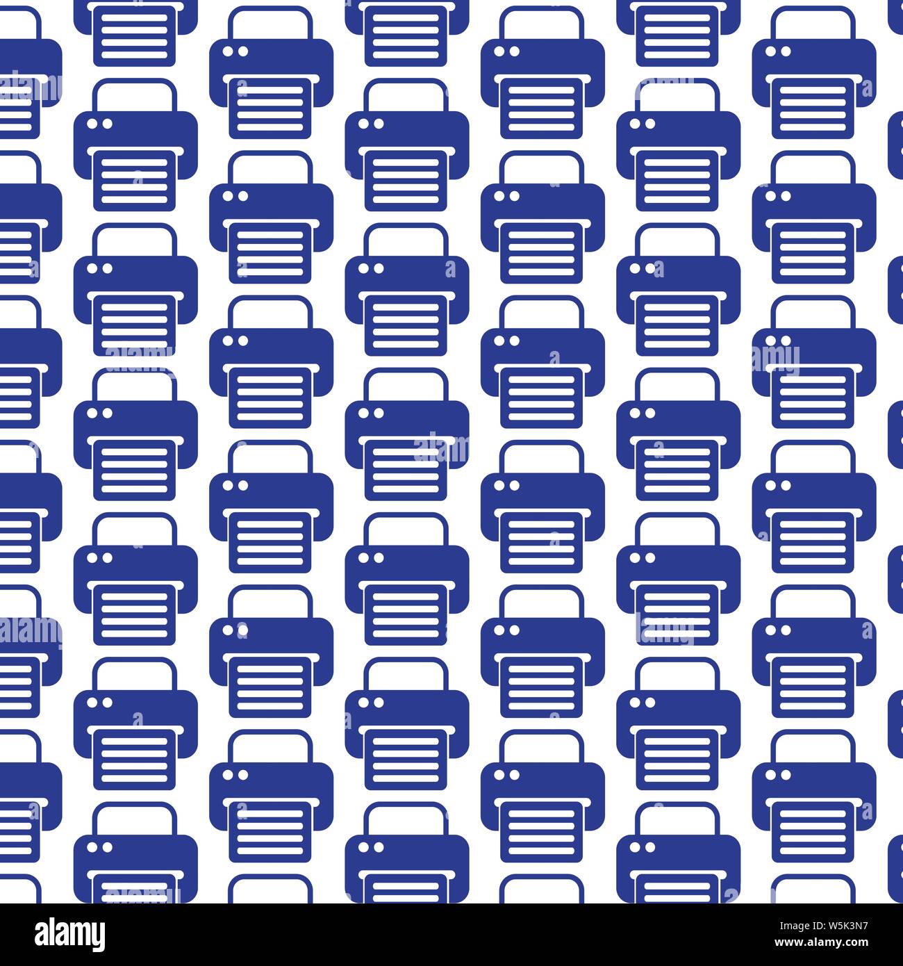 Pattern background fax web icon Stock Vector