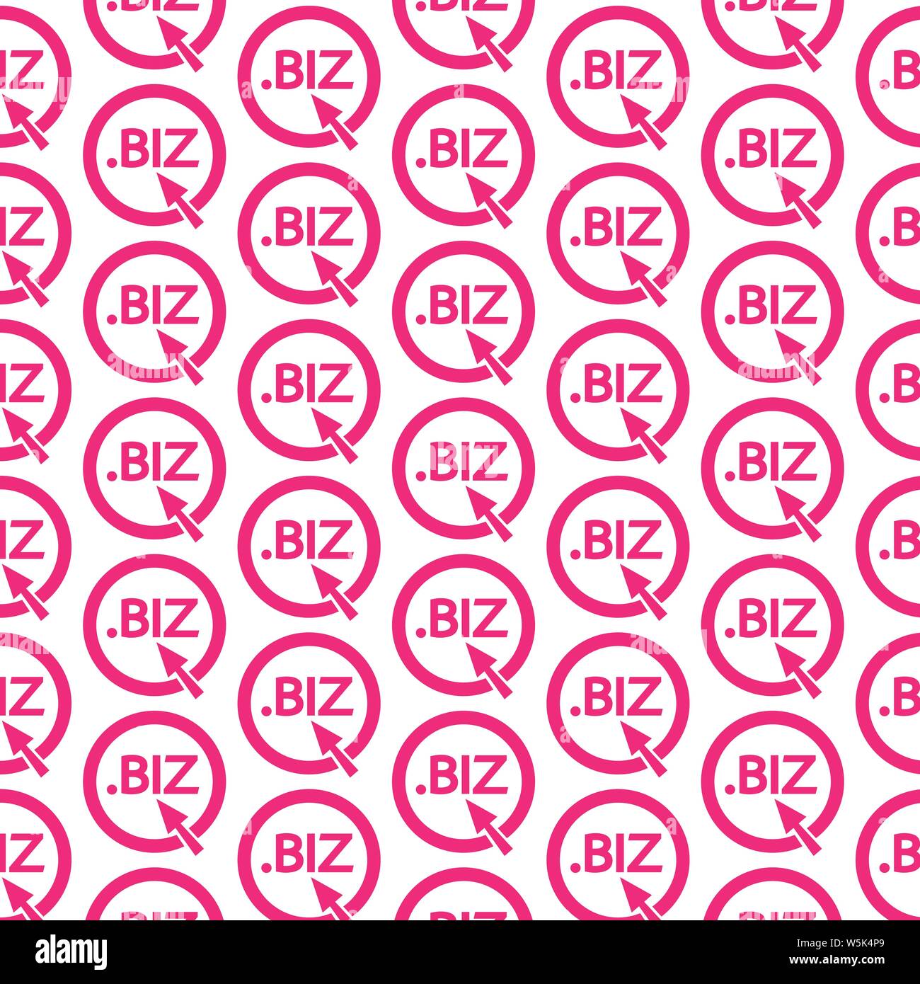 Pattern background Domain dot sign icon Stock Vector