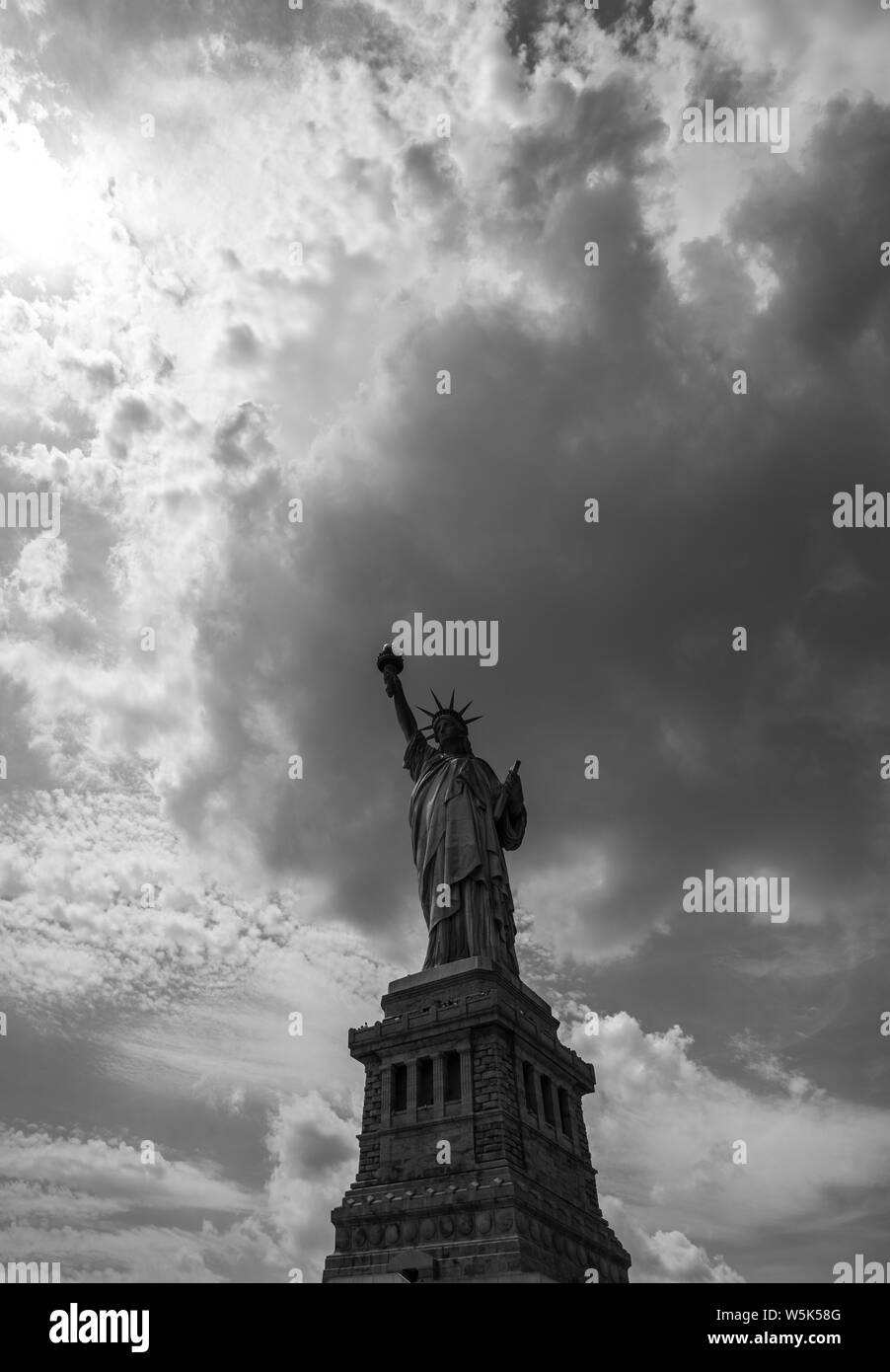 Statue of liberty Stock Photo