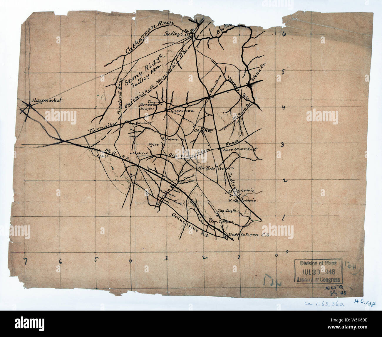 Battlefield restoration map hi-res stock photography and images - Alamy