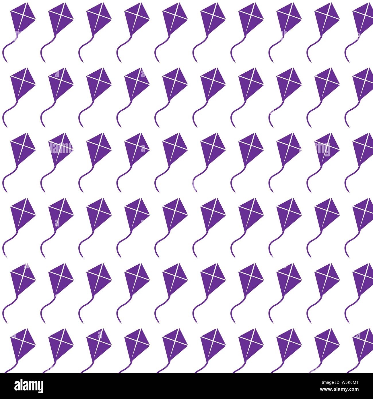 Pattern background Kite icon Stock Vector