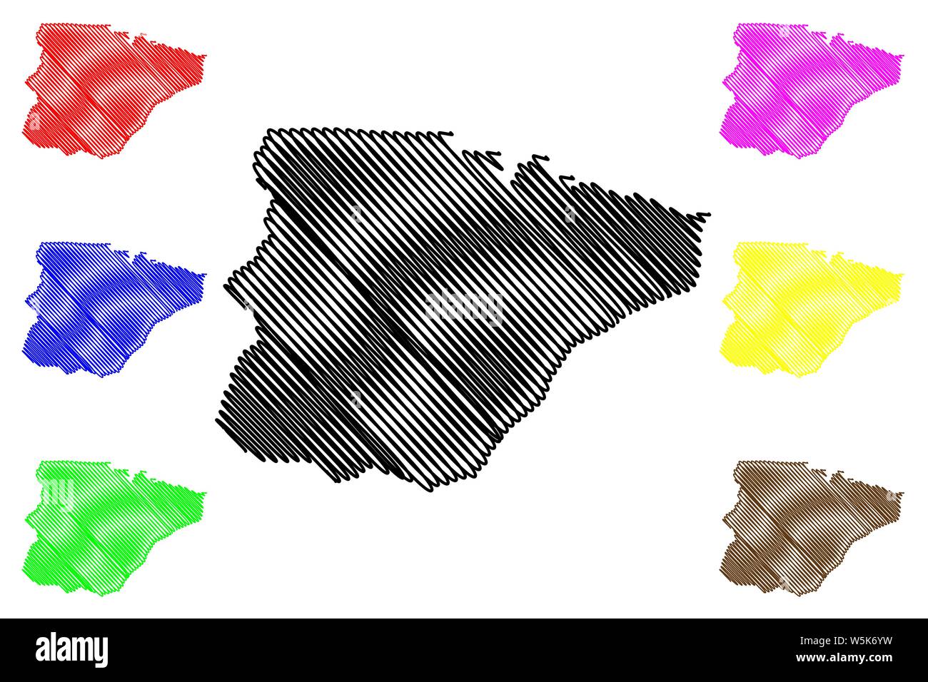 Southern Province Zambia Map Southern Province Zambia Stock Vector Images - Alamy