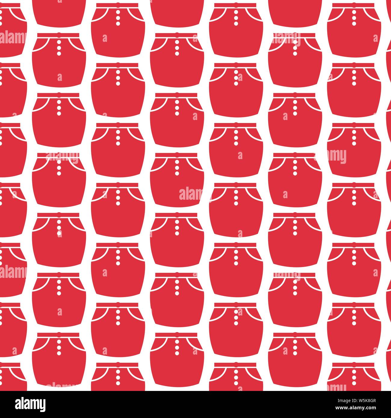 Pattern background skirt icon Stock Vector