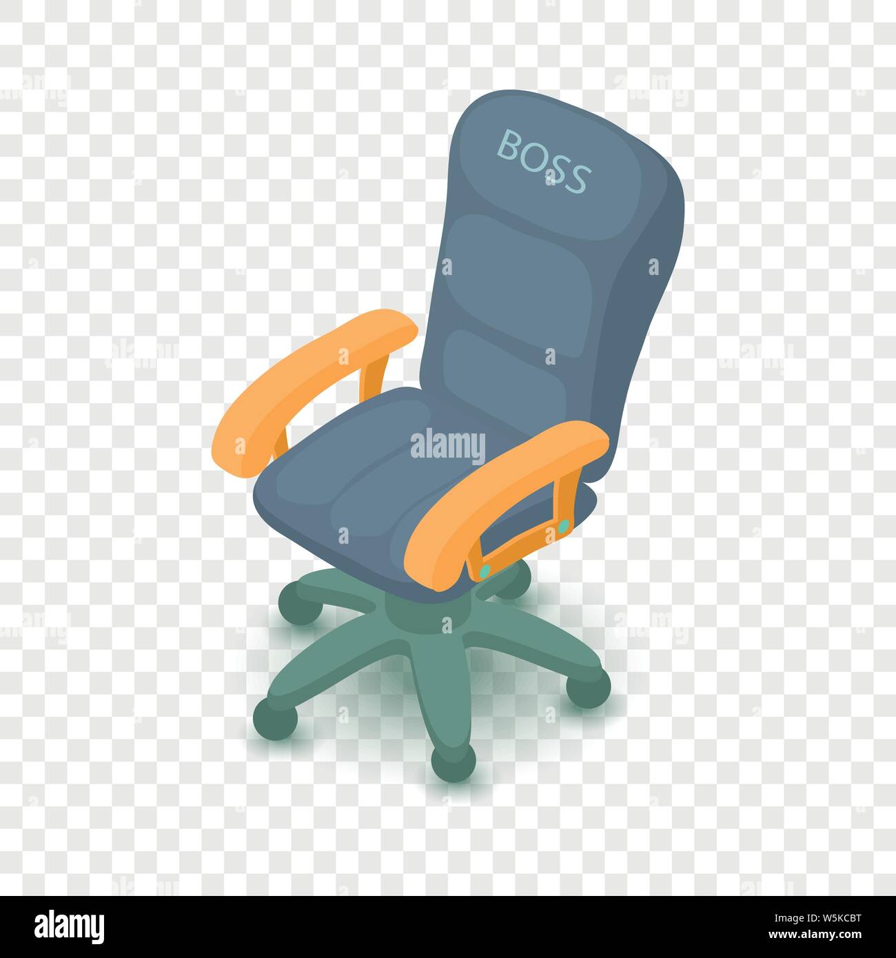 Office chair icon, isometric 3d style Stock Vector Image & Art - Alamy