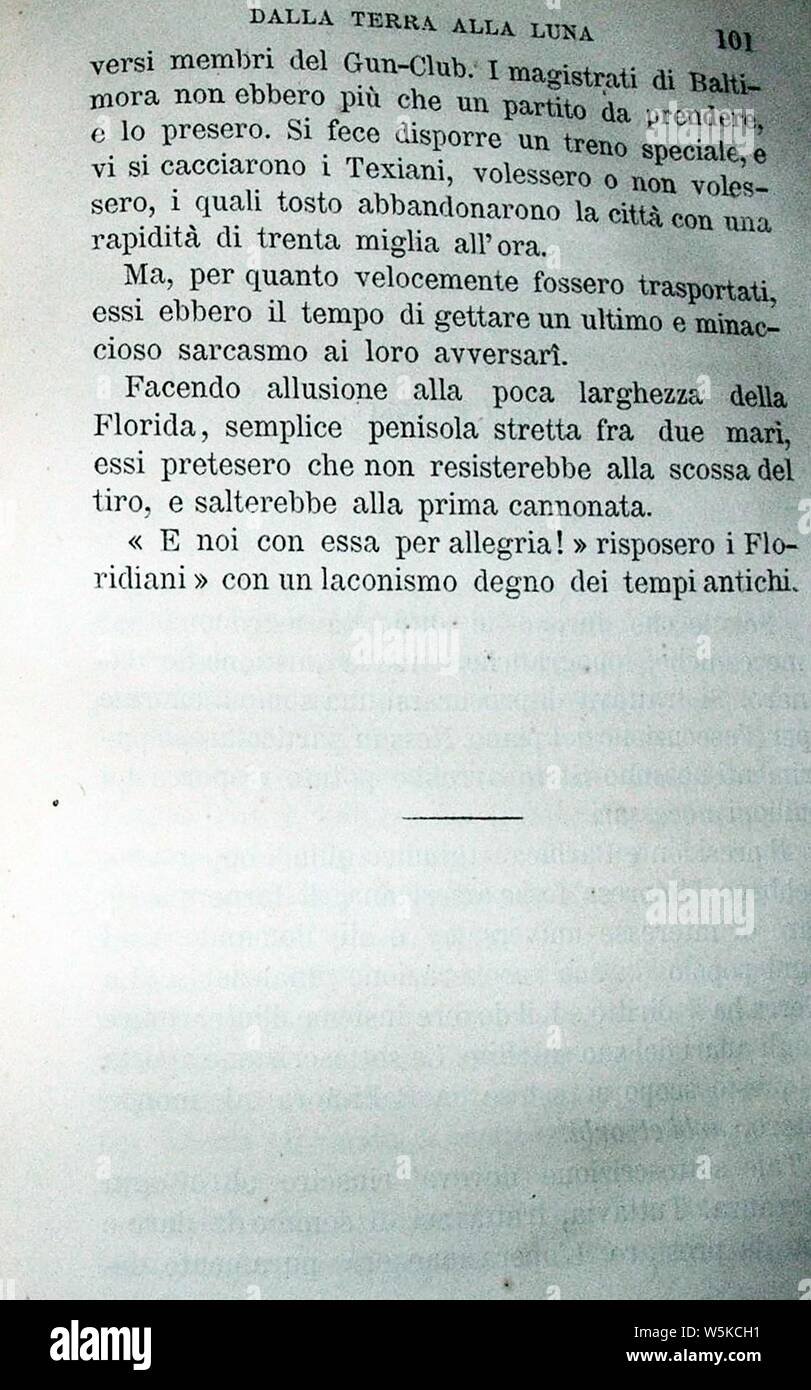 Dalla Terra alla Luna 101 Stock Photo Alamy