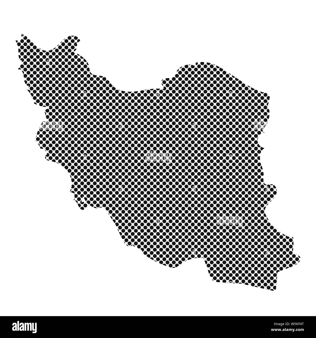Iran map vector hi-res stock photography and images - Alamy