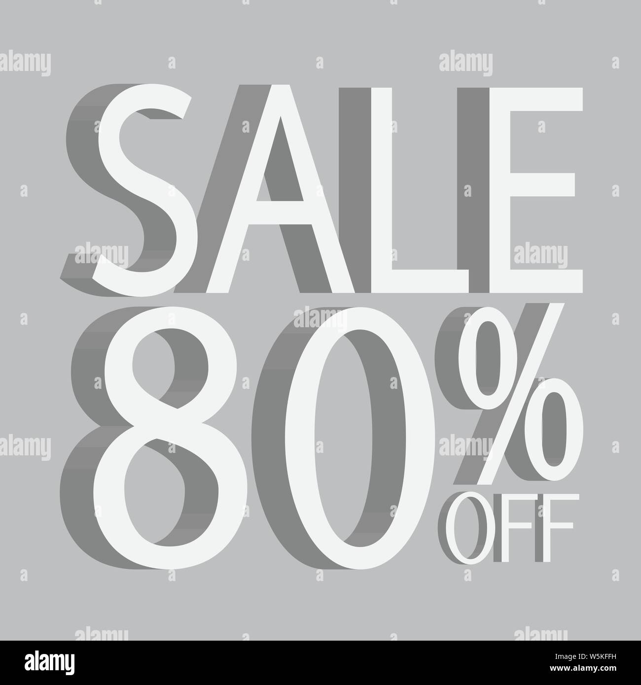 Off 3d Text 3D sale off text Stock Vector Image & Art - Alamy