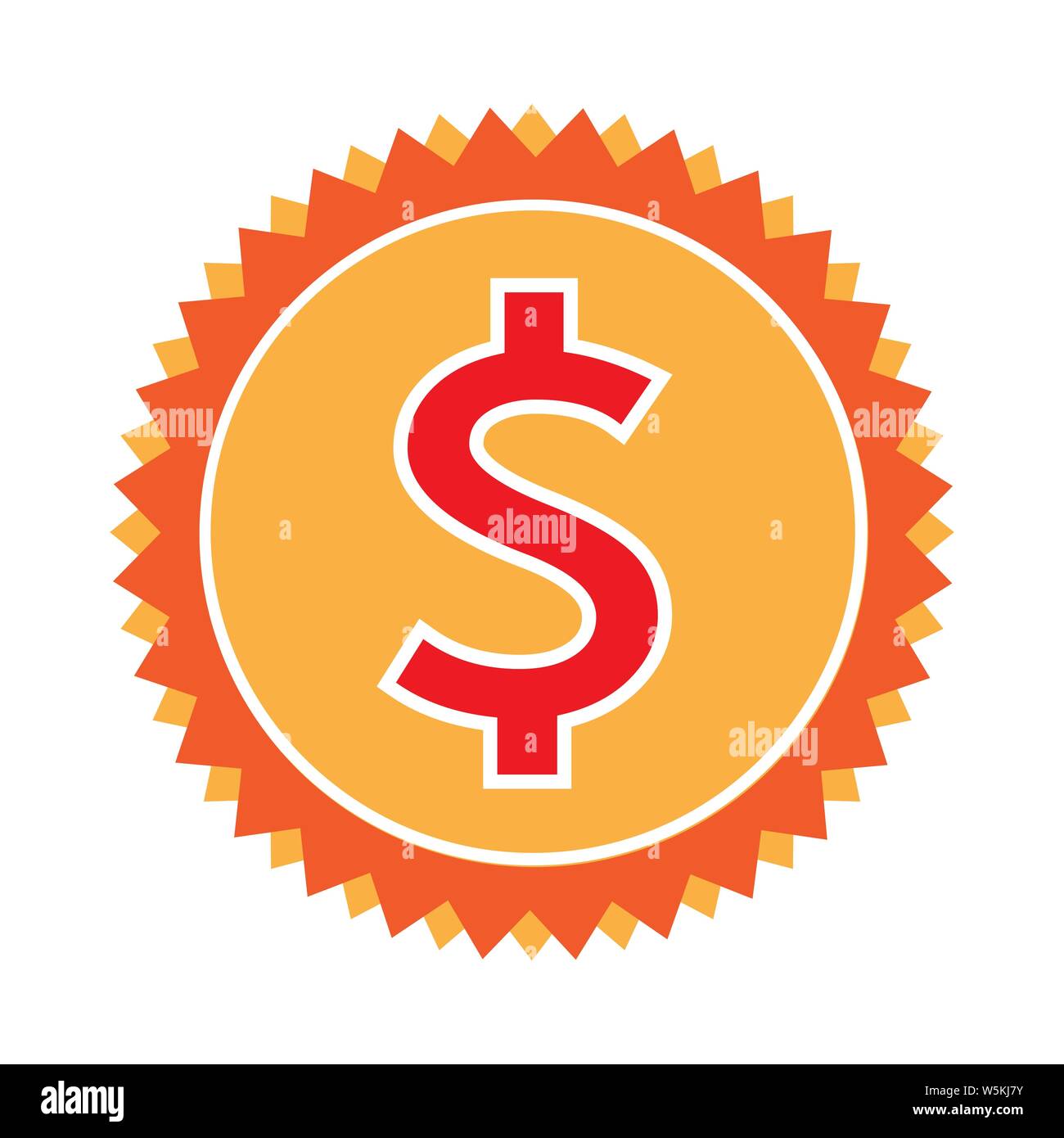 dollar money icon Stock Vector Image & Art - Alamy