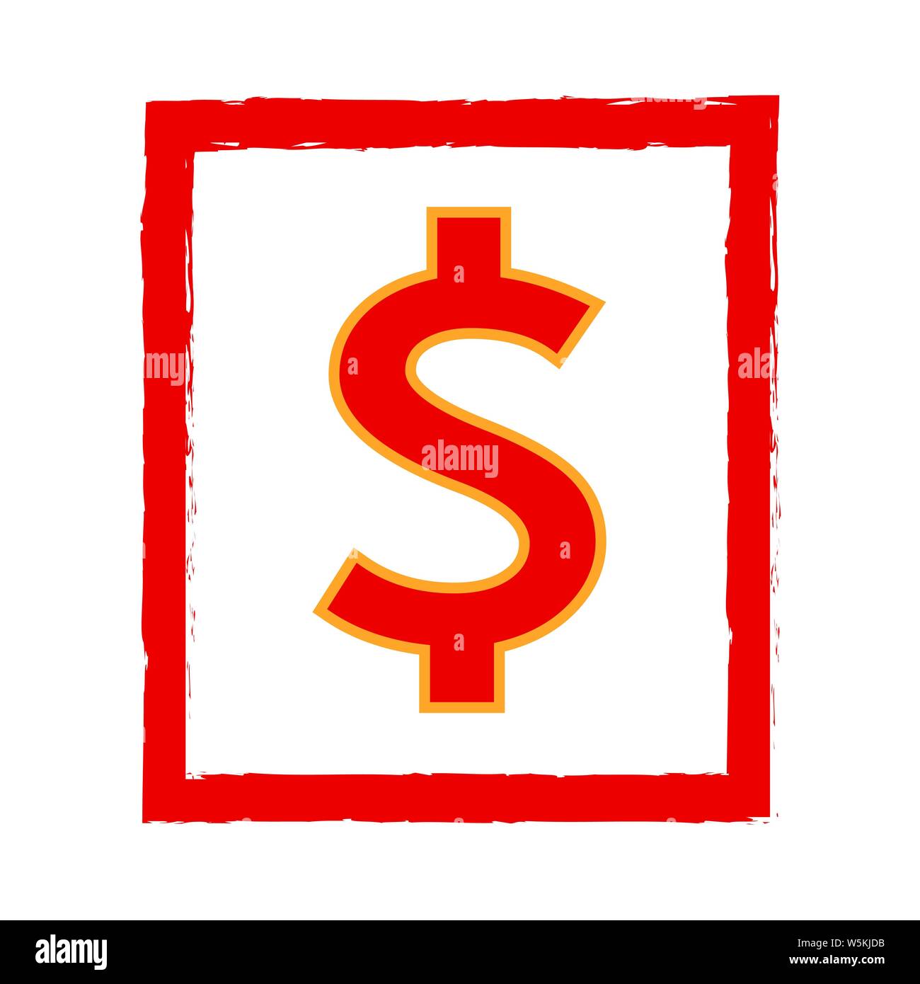 dollar sign money icon Stock Vector Image & Art - Alamy