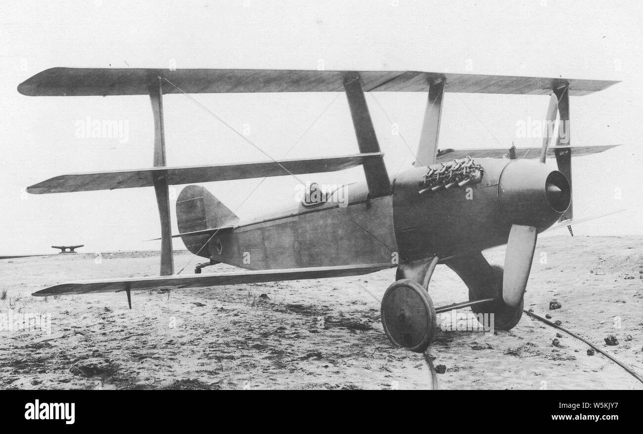 Curtiss S-3 (Cropped) from national archive image 165-WW-19C-5. Stock Photo