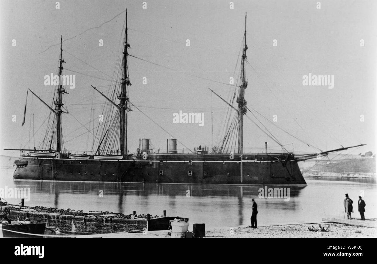Custoza (ship, 1875) - NH 87042. Stock Photo