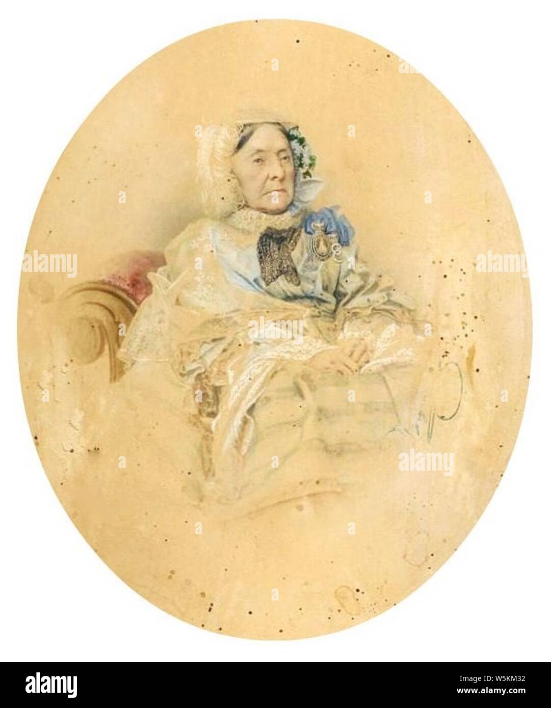 Dame of the Signs of Catherine II Stock Photo - Alamy