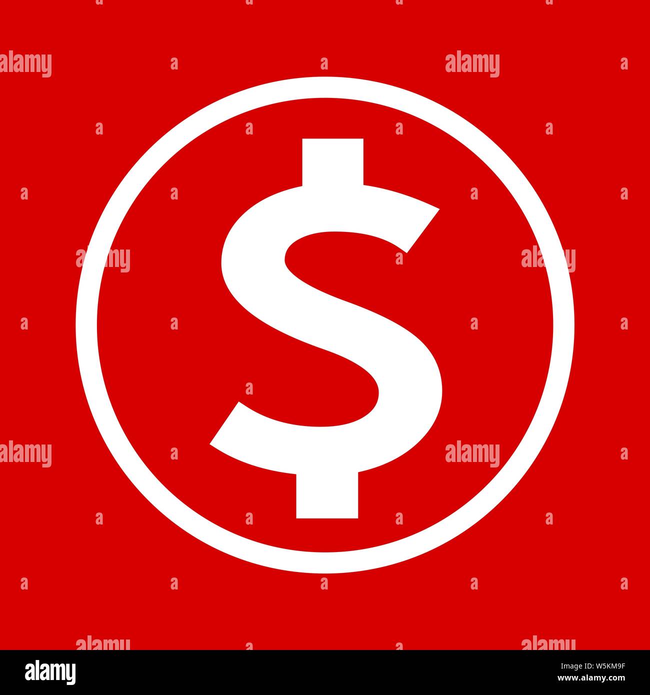 Dollar sign money icon Stock Vector Image & Art - Alamy