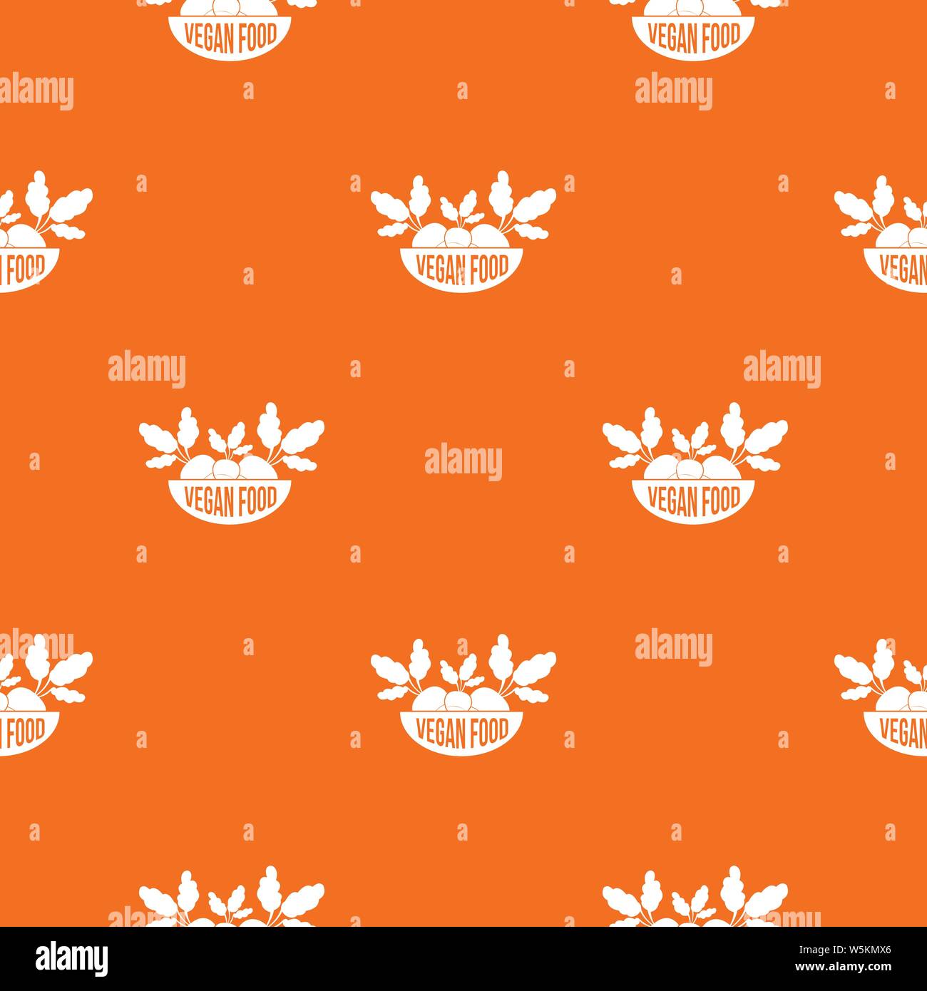 Vegan food pattern vector orange Stock Vector Image & Art - Alamy