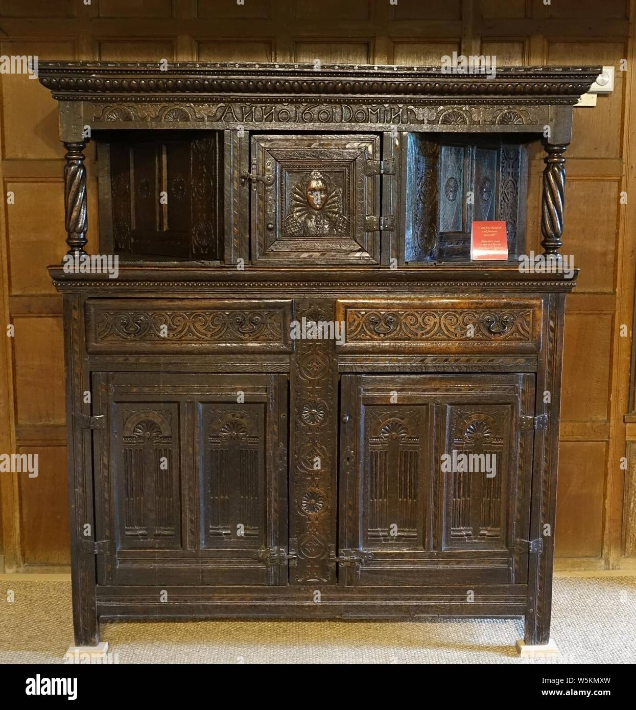 Cupboard, England, 1601, oak Fountains Hall North Yorkshire