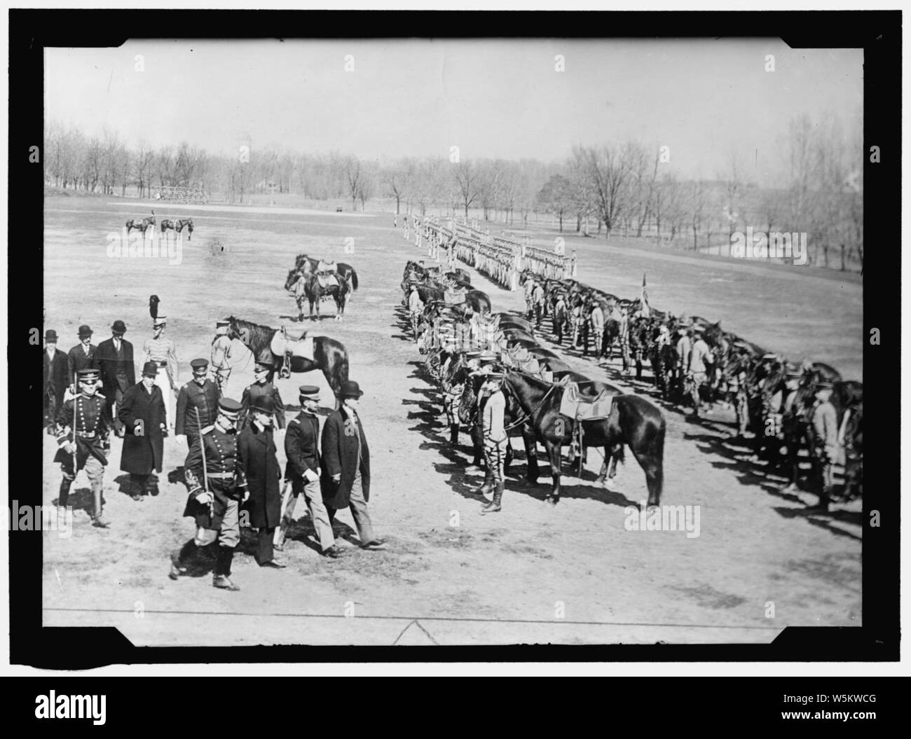 CULVER MILITARY ACADEMY. BLACK HORSE TROOP, PERSONAL ESCORT TO VICE ...