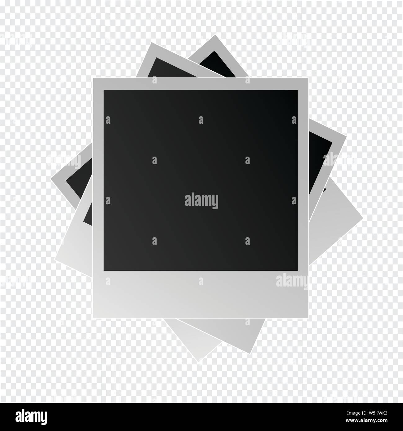photo frame on a transparent background Stock Vector Image & Art - Alamy