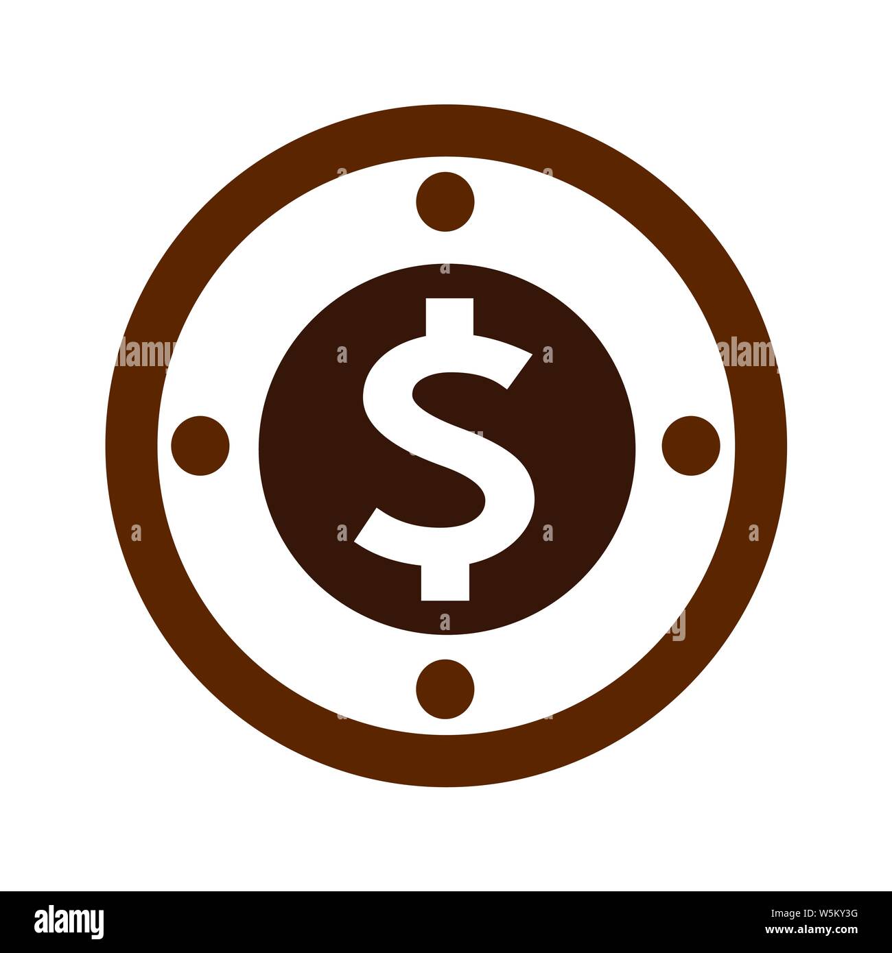 Dollar sign money icon Stock Vector Image & Art - Alamy