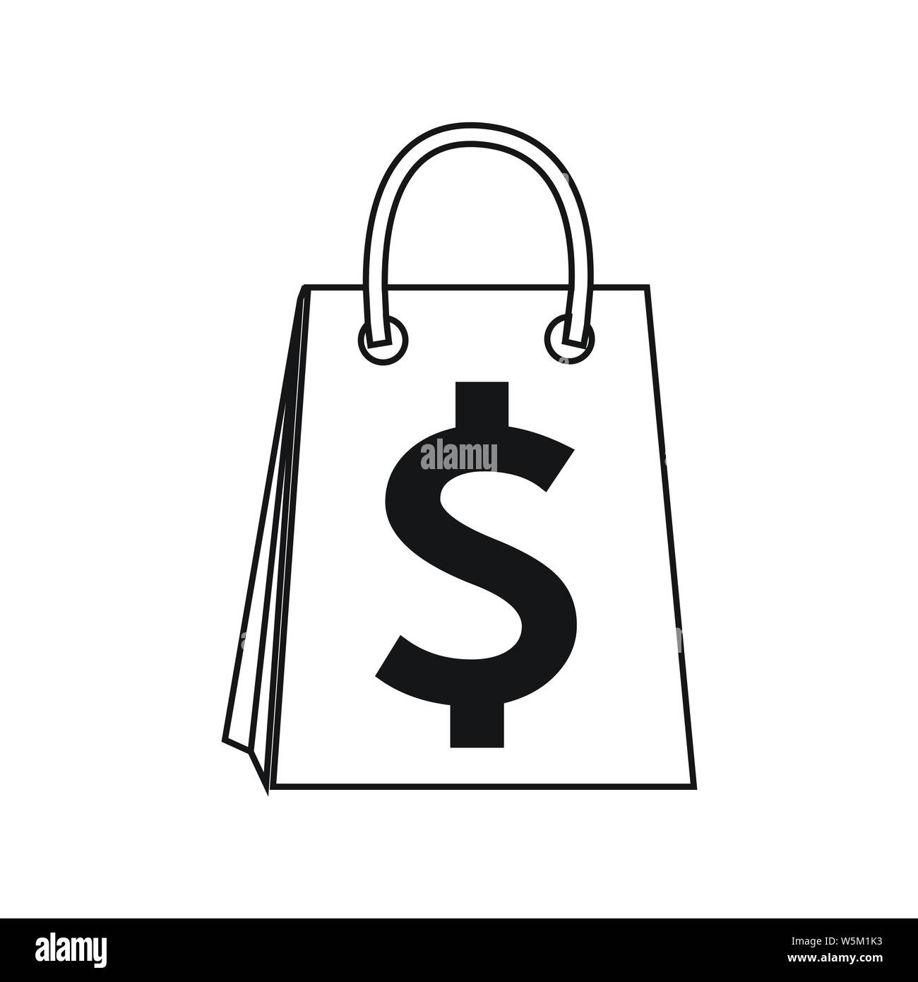 dollar money icon Stock Vector Image & Art - Alamy