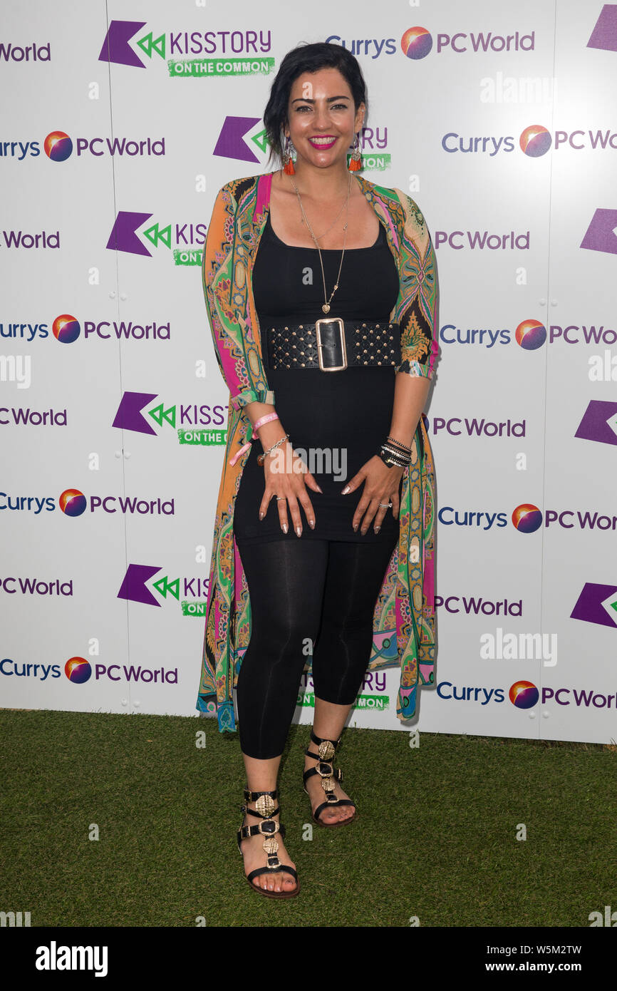 London, UK. 27th July, 2019. Leanne Brown attends KISSTORY On The