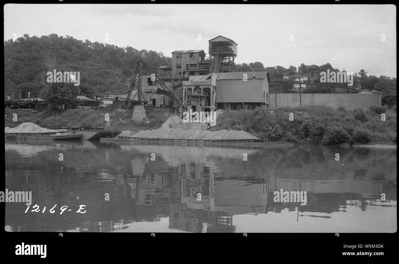 Dixie Sand and Gravel Plant Stock Photo Alamy
