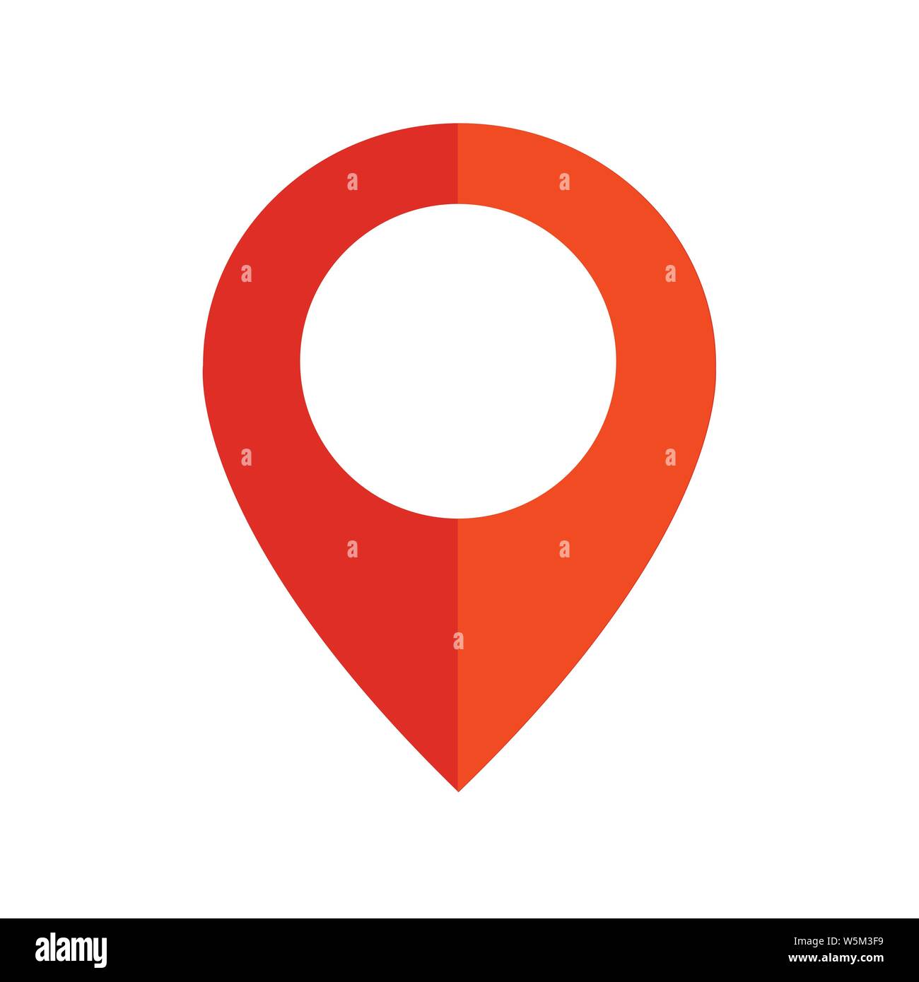 Pin sign Location icon Stock Vector Image & Art Alamy