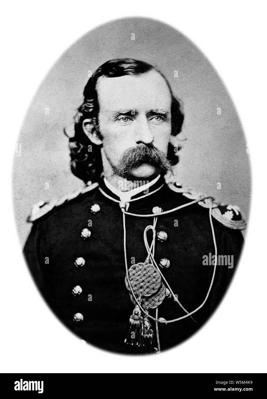 Custer Lt-Col George-A 1873. Stock Photo