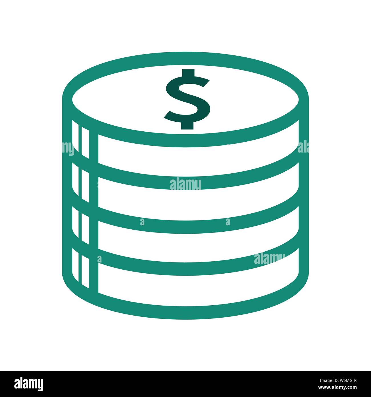 dollar sign money icon Stock Vector Image & Art - Alamy