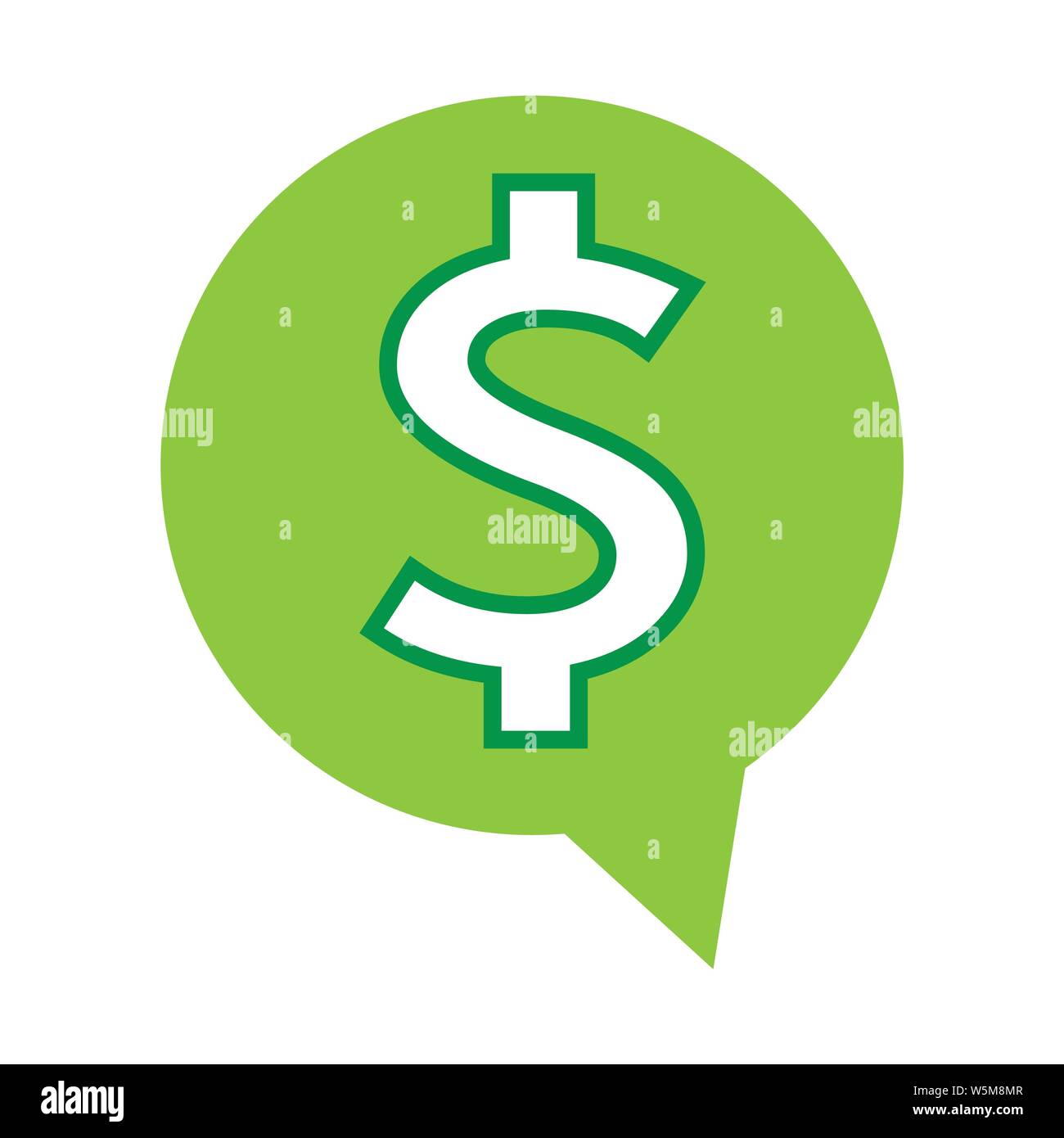 dollar sign money icon Stock Vector Image & Art - Alamy