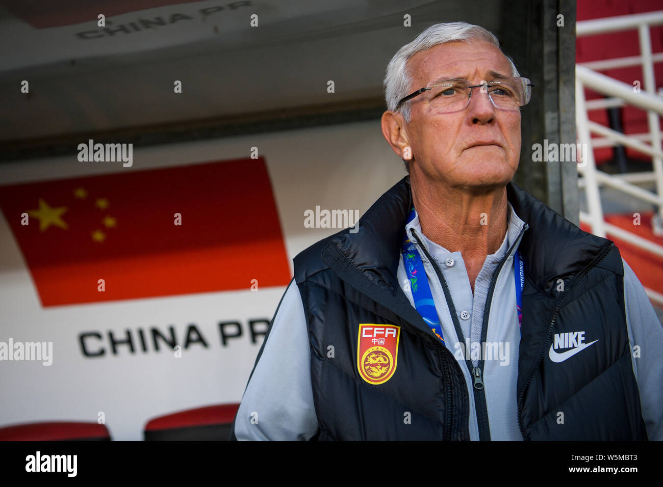 --FILE--Head coach Marcello Lippi of Chinese national men's football ...