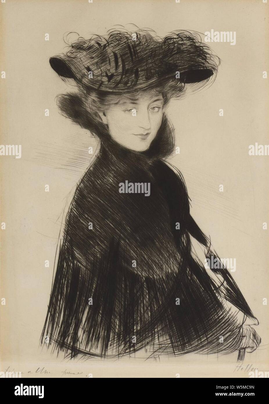 Cécile Sorel Stock Photo Alamy