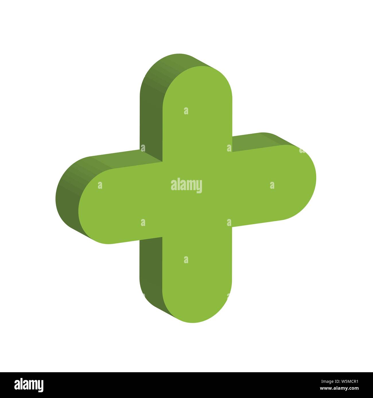 Button Plus icon Stock Vector Image & Art - Alamy