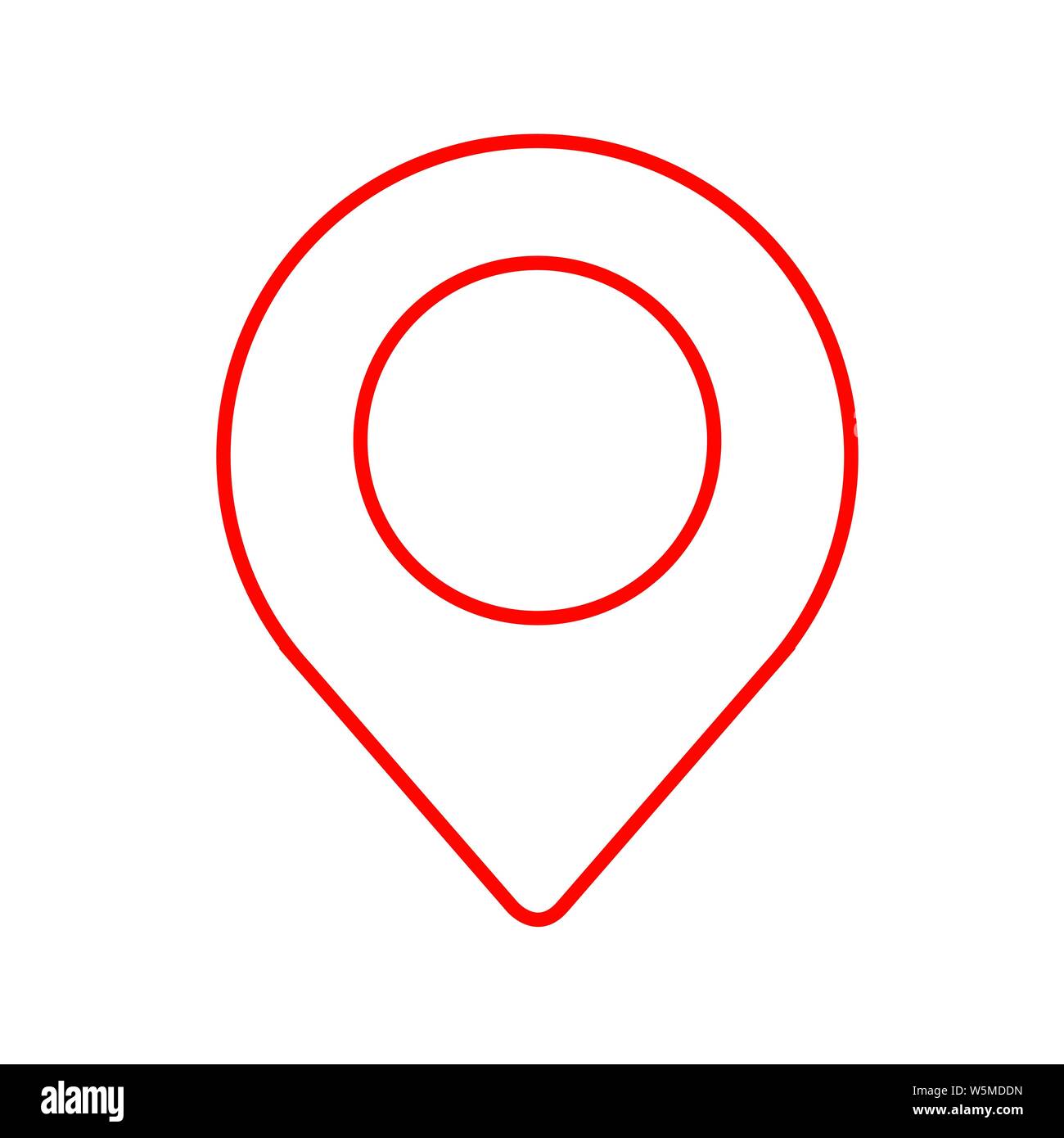 location pin icon Stock Vector Image & Art Alamy