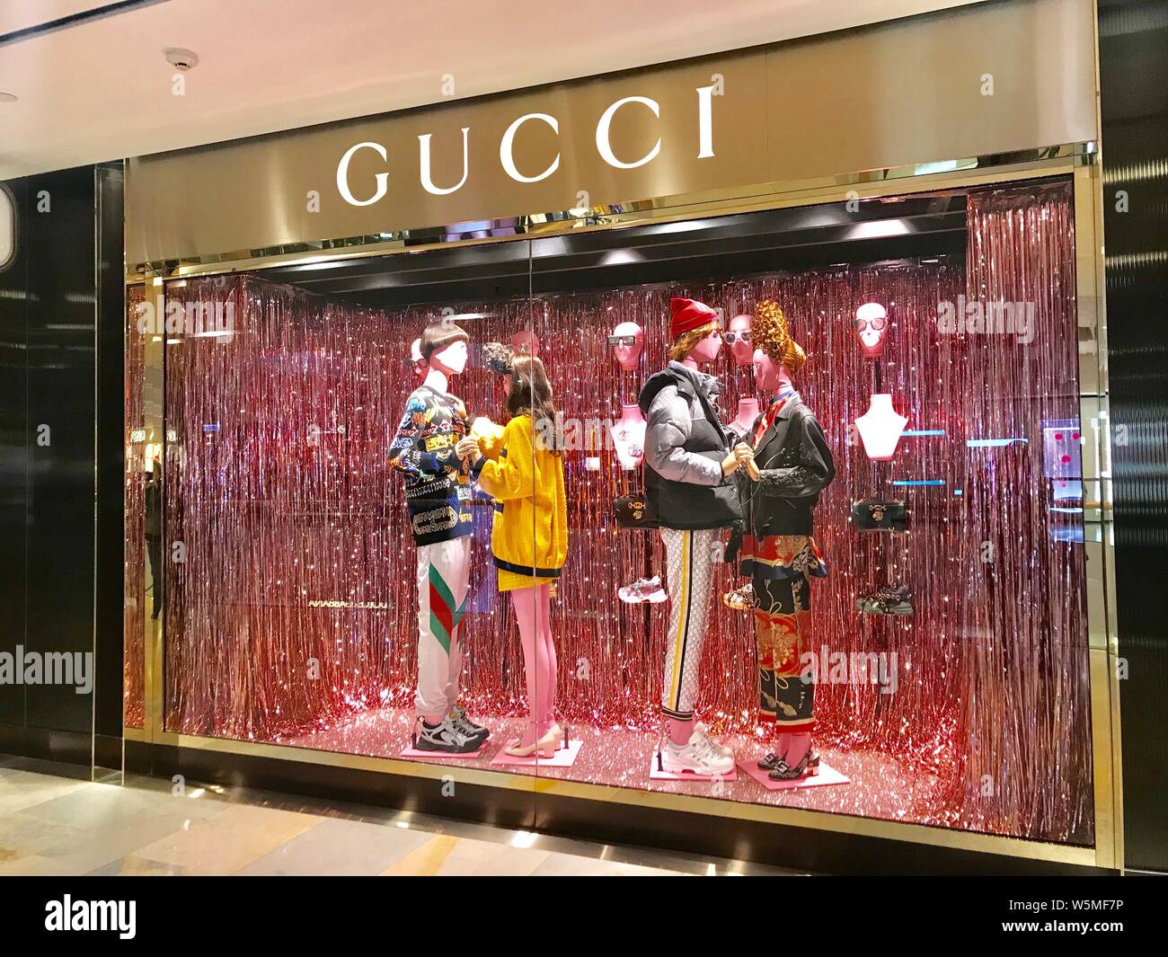 gucci in the louis store