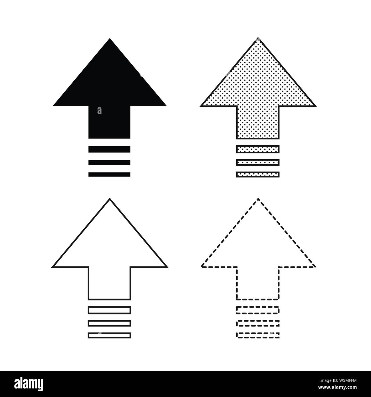 Arrow Icon vector Stock Vector Image & Art - Alamy