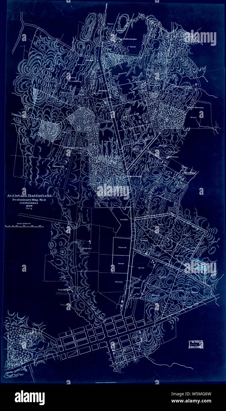 Battlefield restoration map hi-res stock photography and images - Alamy