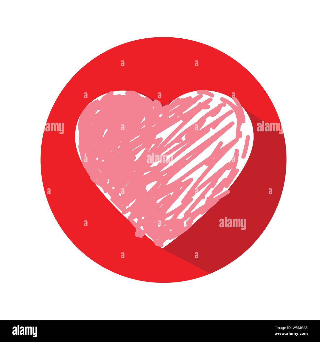 heart icon vector illustration Stock Vector Image & Art - Alamy