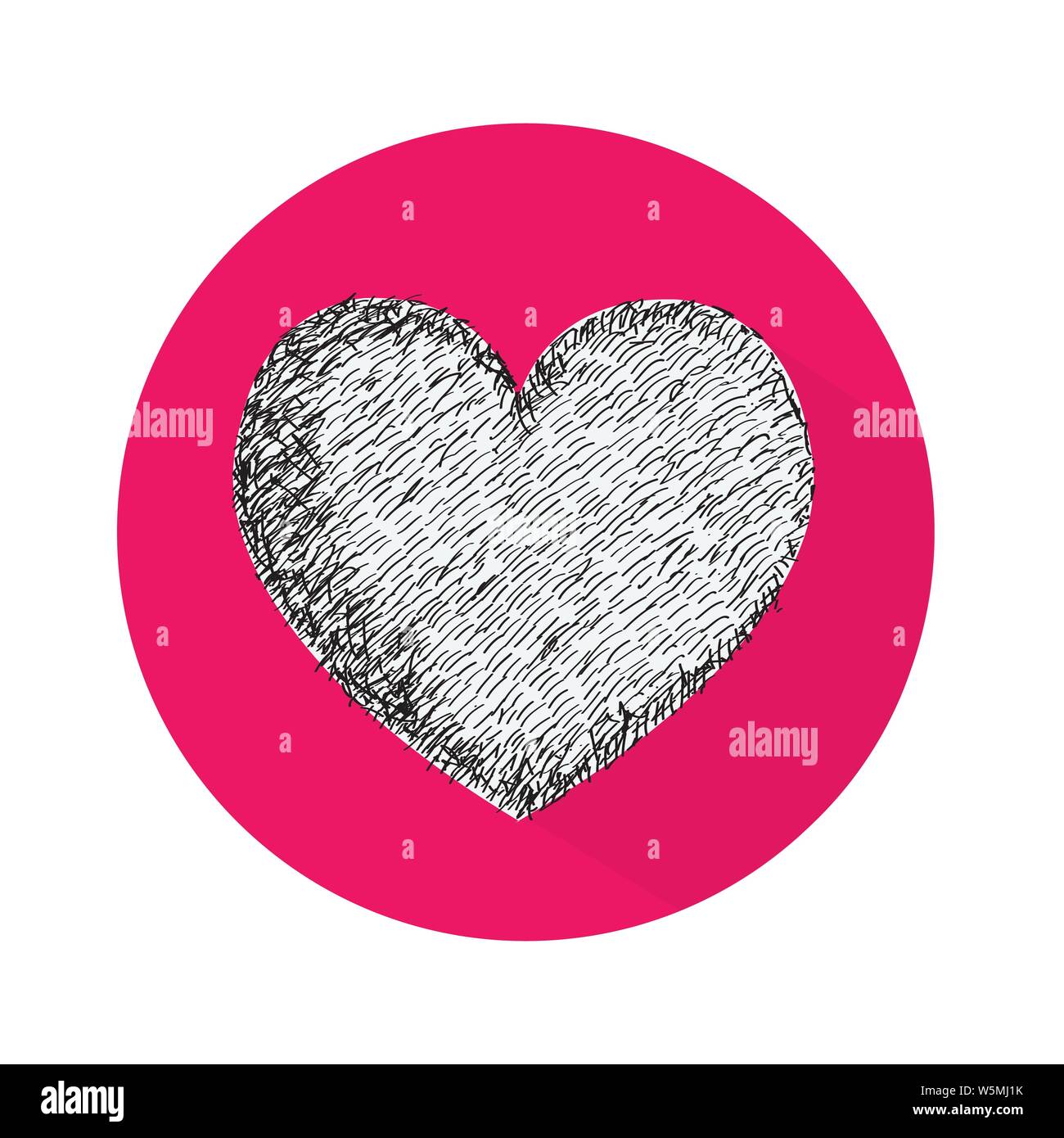 heart icon vector illustration Stock Vector Image & Art - Alamy