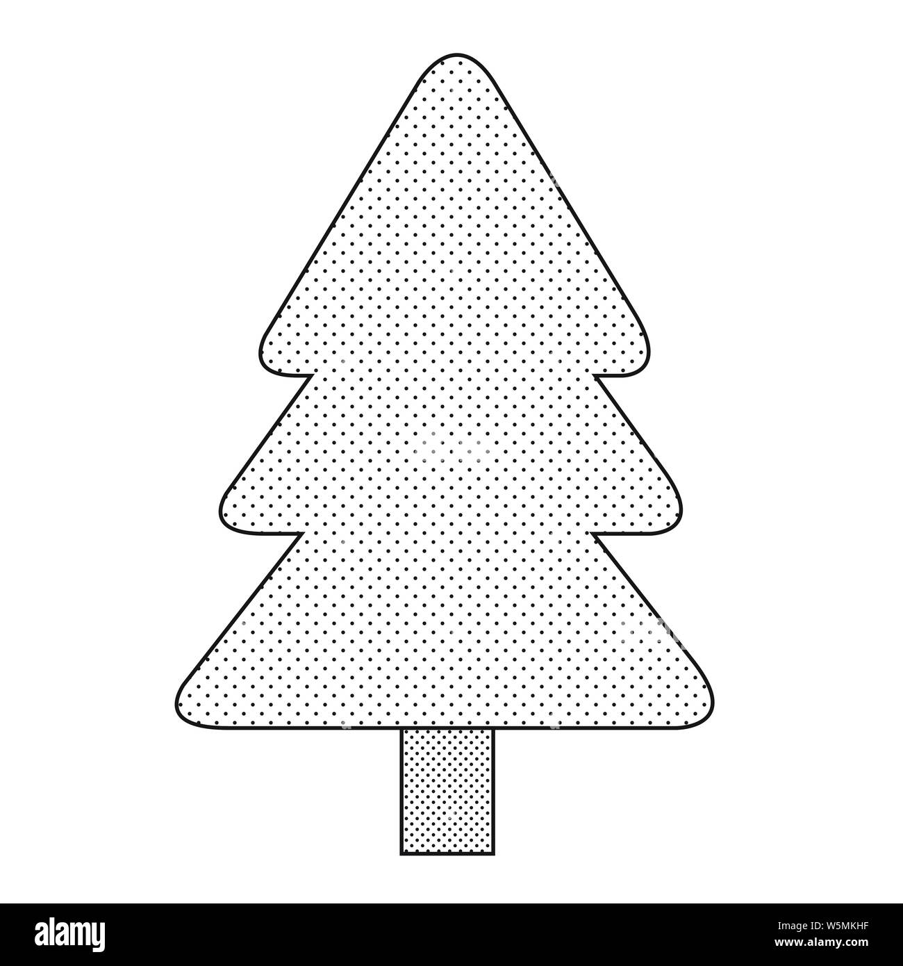 Christmas tree icon Stock Vector Image & Art - Alamy
