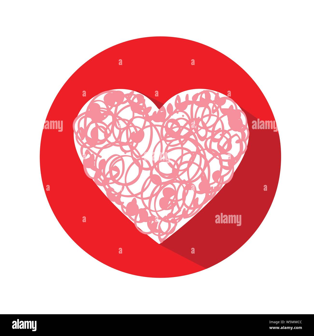 heart icon vector illustration Stock Vector Image & Art - Alamy