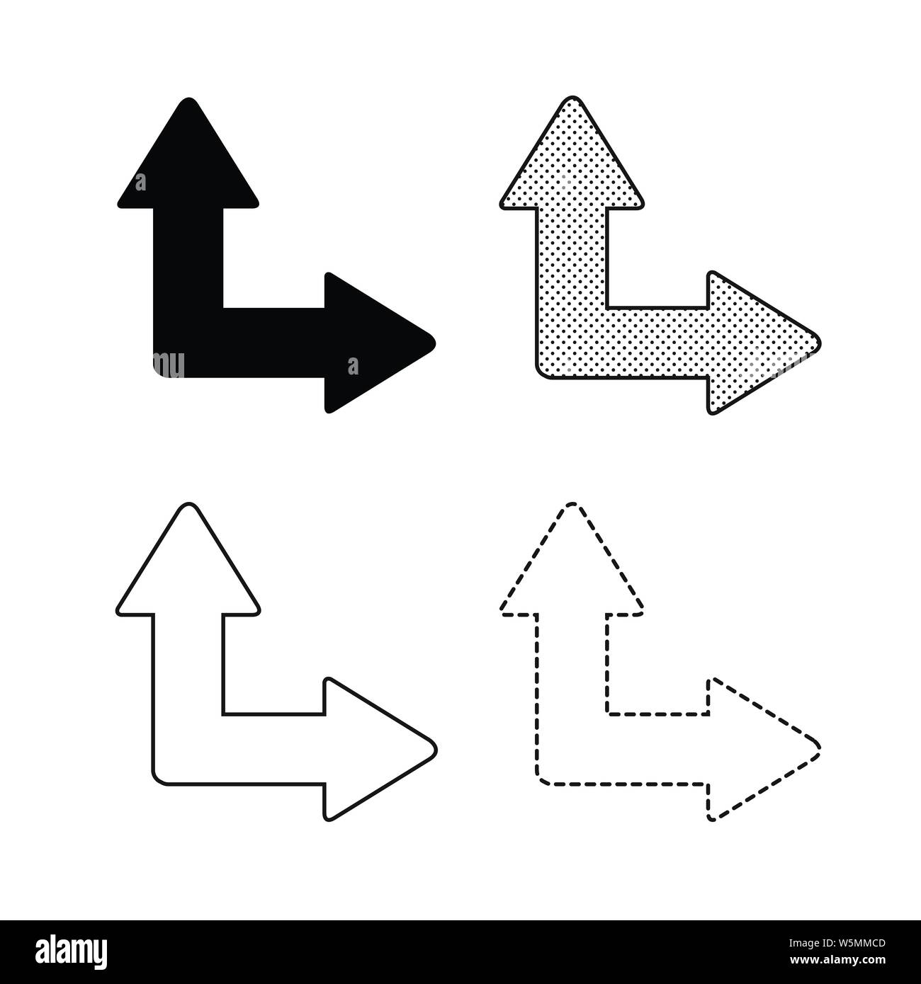 Vector arrow icon illustration Stock Vector Image & Art - Alamy